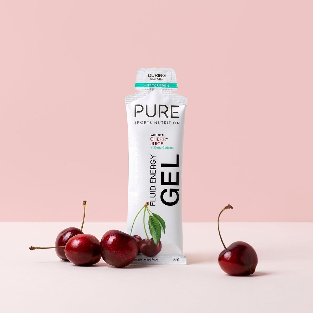 Pure Fluid Energy Gel Cherry - Box of 18 - Frontrunner Colombo